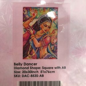 Belly dancer diamond Art club